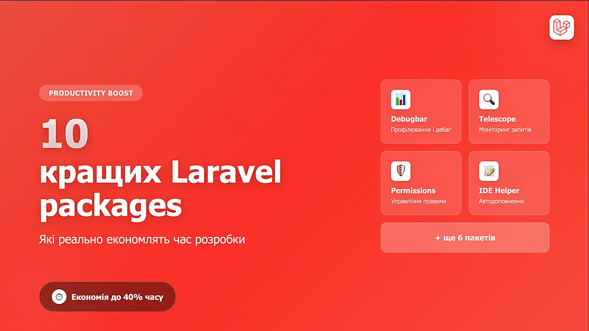 10 кращих Laravel packages