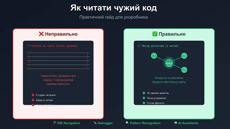 читати чужий код